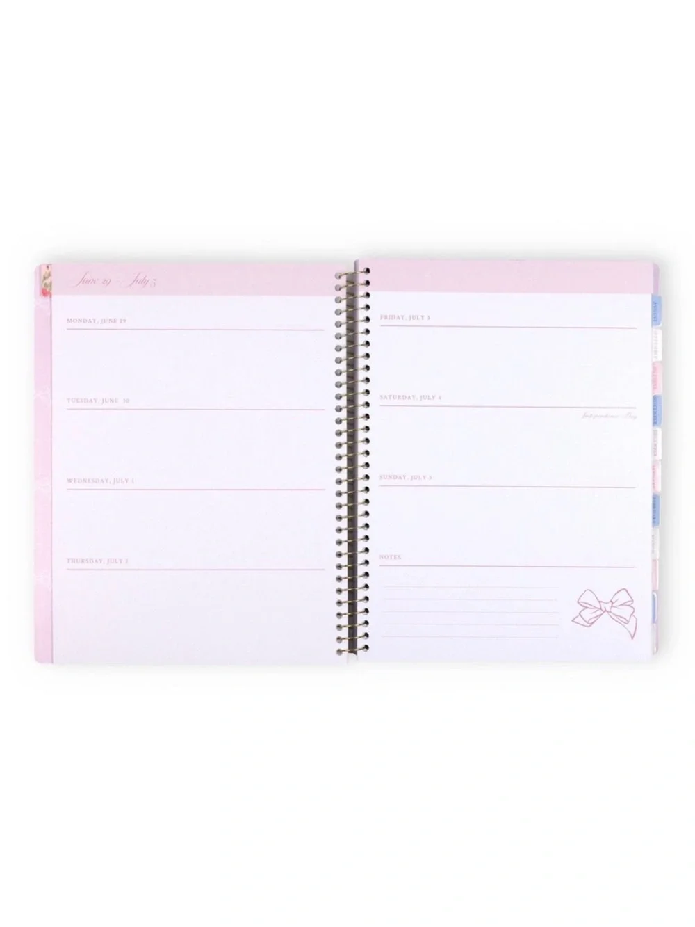 LoveShackFancy x Target~Yoobi Everblooming Rosettes Monthly & Weekly Planner